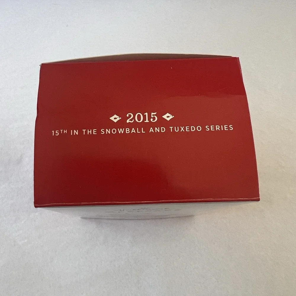 Hallmark 2015 Snowball and Tuxedo #15 Wrapped Up In Friendship Keepsake Ornament